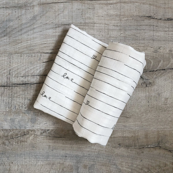 Love Organic Swaddle blanket