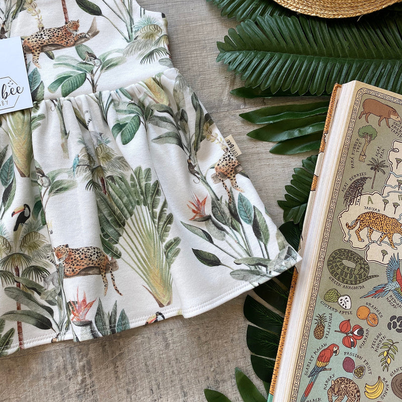 Lovebeeclub Rainforest Dress Organic Child Baby Clothing