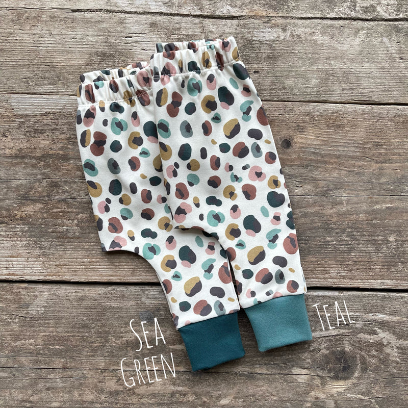 Lovebee Club Leopard Harem Leggings Organic Child Baby Clothing