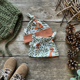 LoveBee Club Fox & Leaves Knotted Hat Children Clothing Organic
