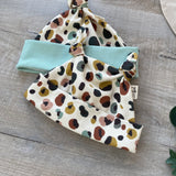 Lovebee Club Leopard Knotted Hats Organic Child Baby Clothing