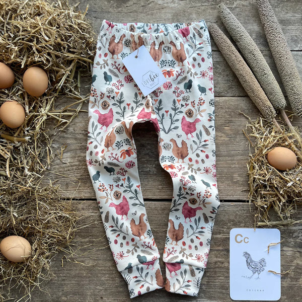 Chickens Slim Fit Leggings | Ready To Post