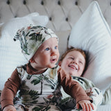 Lovebeeclub Rainforest Knotted Hat Organic Child Baby Clothing