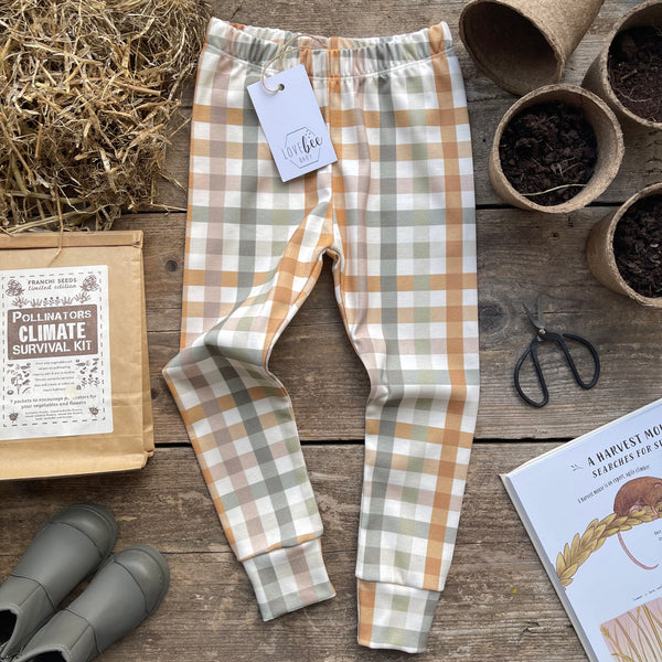 Country Check Harem Leggings | Ready To Post