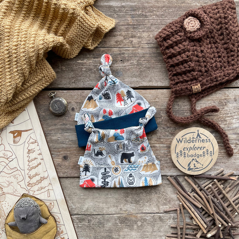 lovebeeclub Adventure suprise knotted Hat children 