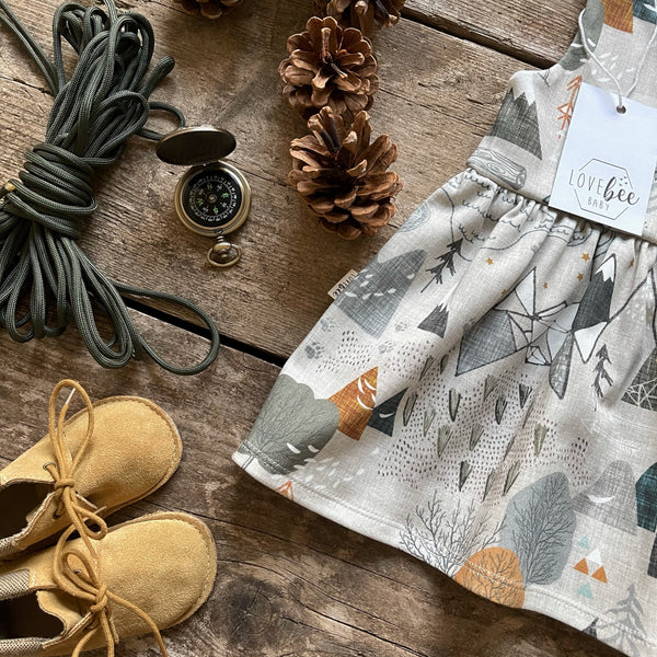 Lovebee Club Mountains Adventure Dress Children baby Organic
