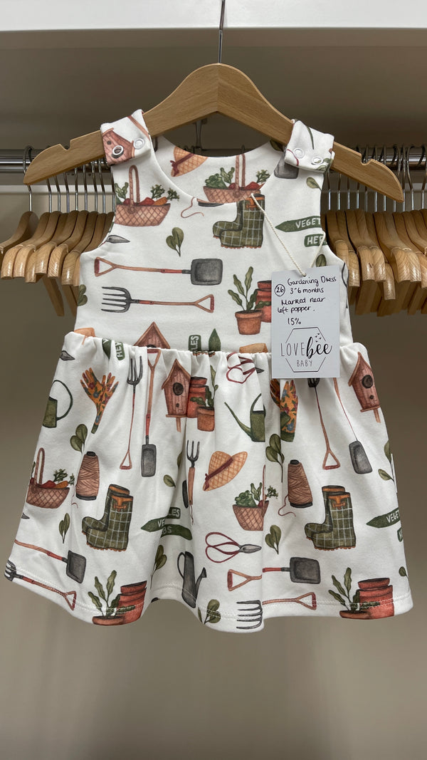 Perfectly Imperfect #26 | Gardening Dress | 3-6 Months