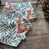 LoveBee Club Fox & Leaves Dribble Bib Children Clothing Organic