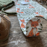 LoveBee Club Fox & Leaves Footed Romper Children Clothing Organic