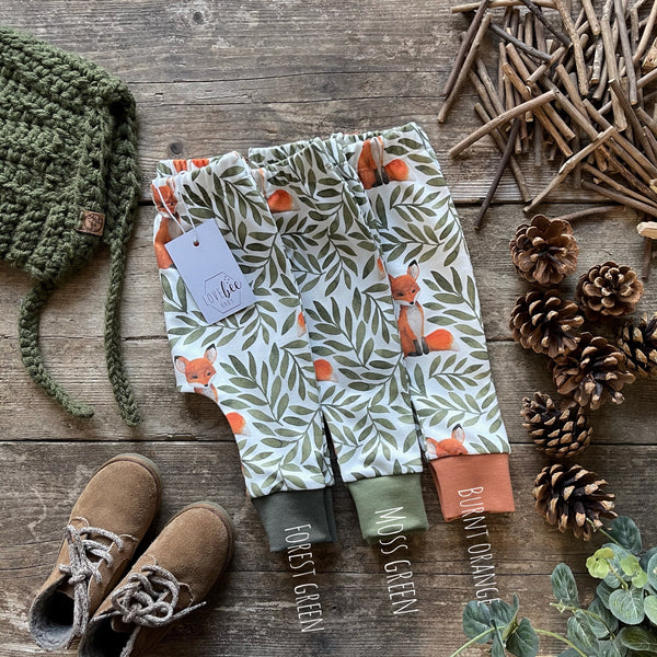 Fox and Leaves Printed Snood