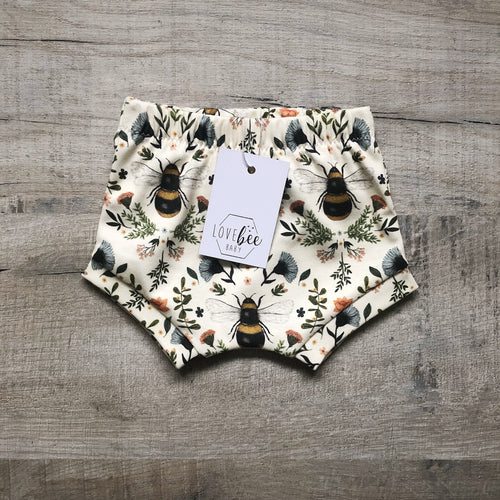 Bee and Botanicals Cuffed Shorts