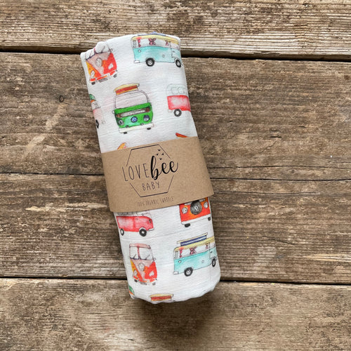 Camper Organic Swaddle Blanket