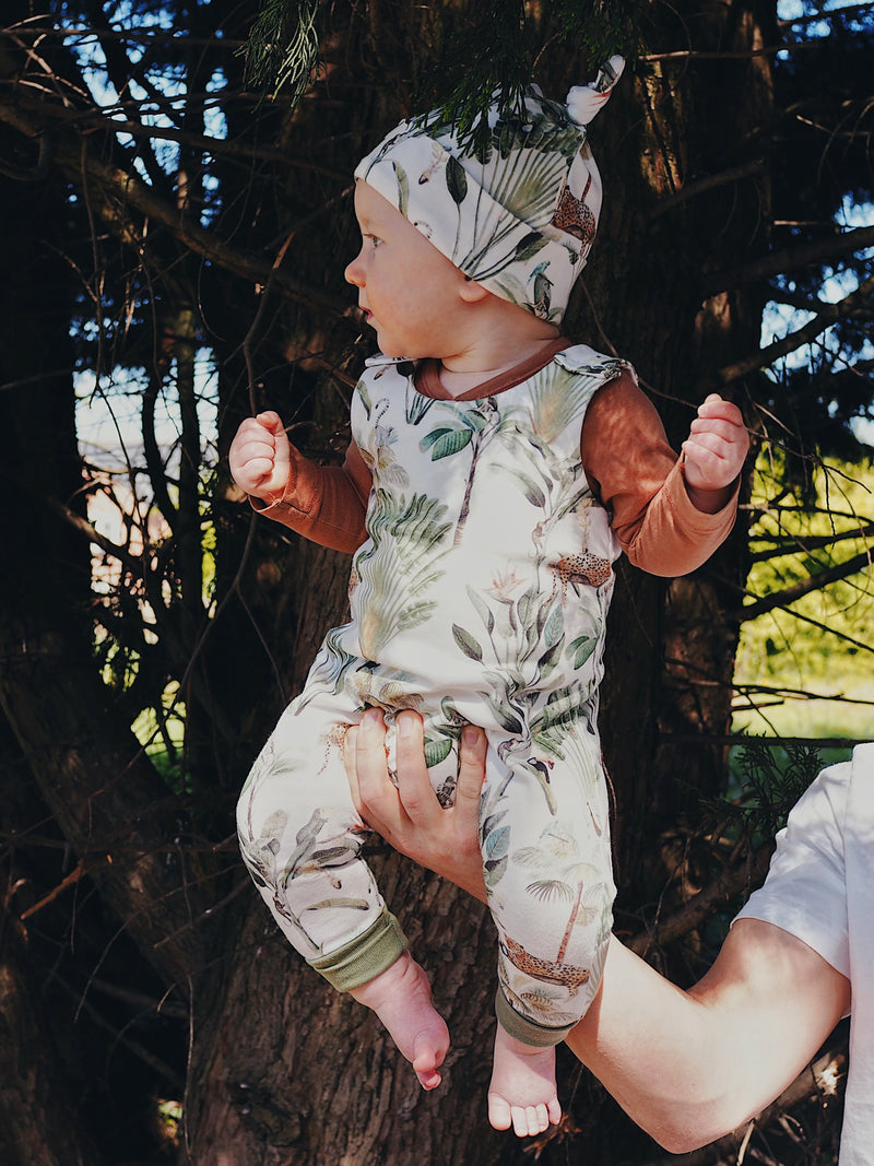 Lovebeeclub Rainforest Romper Organic Child Baby Clothing