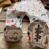 Lovebeeclub Adventure suprise footed romper children baby