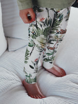 Lovebeeclub Rainforest Slim Fit Leggings Organic Child Baby Clothing
