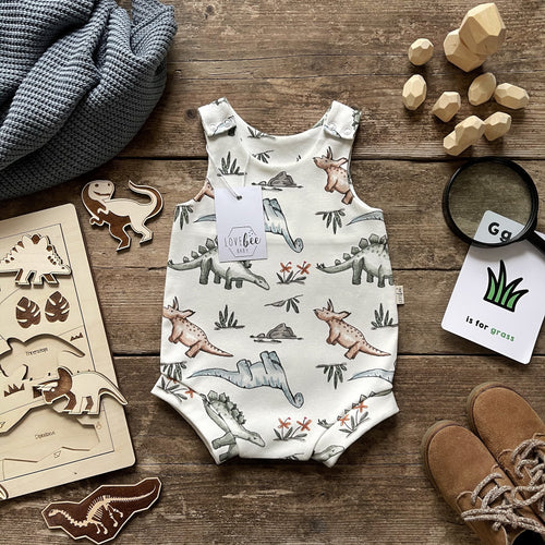 Rawrsome Bloomer Romper