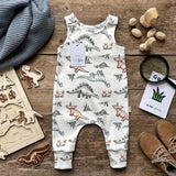Lovebeeclub Rawrsome Romper Organic Child Baby Clothing