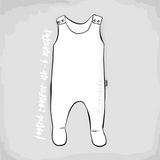 Crows & Curiosity Footed Romper