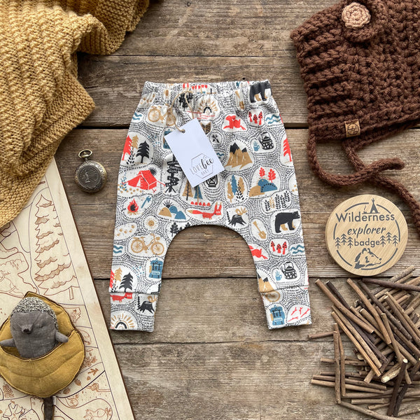 Lovebeeclub Adventure suprise leggings harem children baby