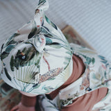 Lovebeeclub Rainforest Knotted Hat Organic Child Baby Clothing