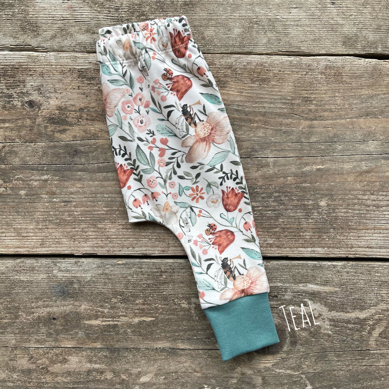Lovebeeclub Musical Bee Harem Leggings Organic Child Baby Clothing