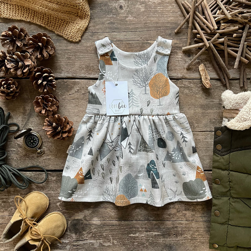 Lovebee Club Mountains Adventure Dress Children baby Organic
