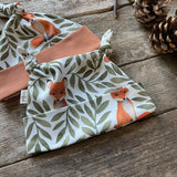 LoveBee Club Fox & Leaves Knotted Hat Children Clothing Organic