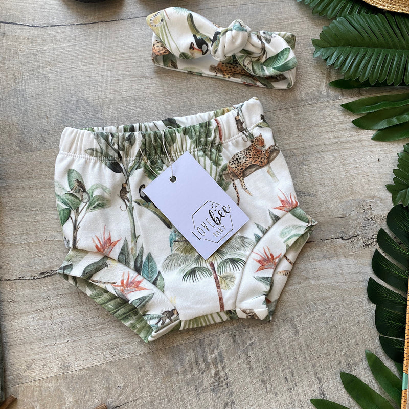 Rainforest Knot Bow Headband