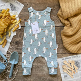 LoveBee Club Bert The Seagull Romper Baby Clothing Organic
