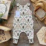 Lovebee Club Bees Rompers Organic Child Baby Clothing