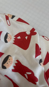 Perfectly Imperfect #40 | Santa's Helper Harem Leggings | 6-9 Months