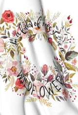 Wildflower Organic Swaddle Blanket
