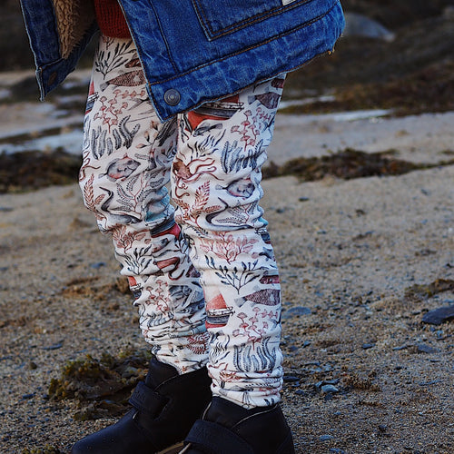 Ocean Life Slim Leggings