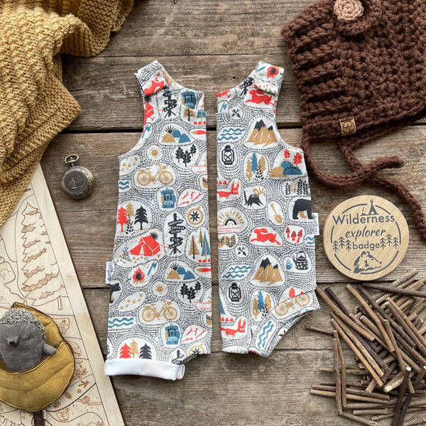 Lovebeebaby Adventure suprise Bloomer romper children