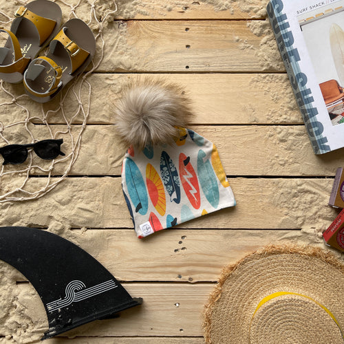 Surf Boards Bobble Hat