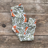 LoveBee Club Fox & Leaves Slim Leggings Children Clothing Organic