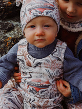 Lovebeeclub Ocean Life Romper Organic Child Baby Clothing