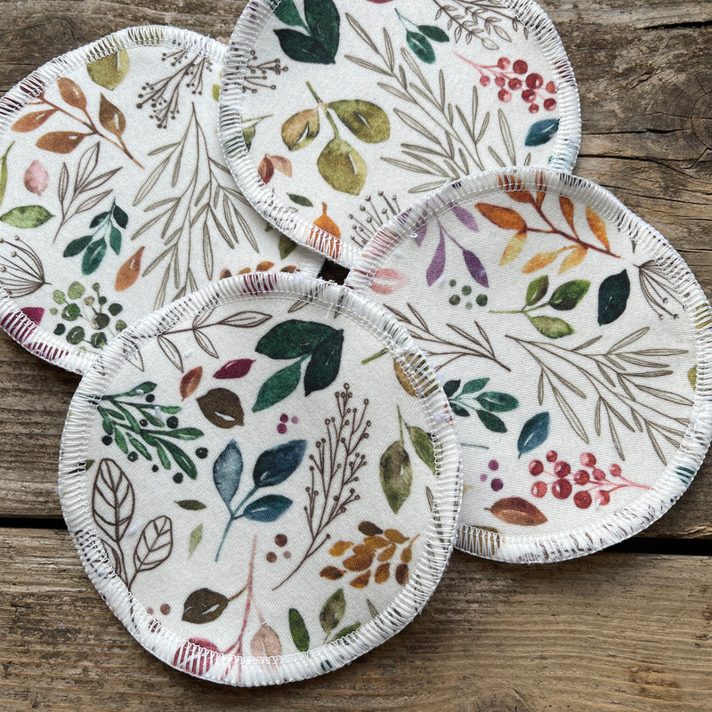 Botanical Sprigs Reusable Breast Pads