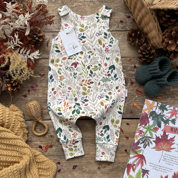 Botanical Sprigs Long Romper