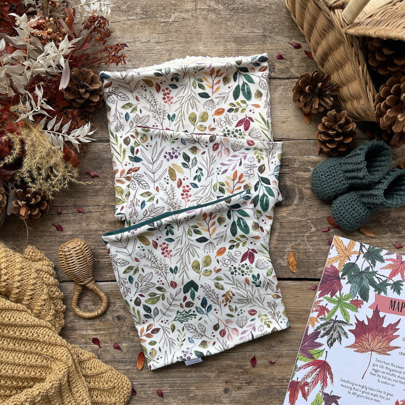 Botanical Sprigs Printed Snood