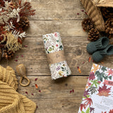 Botanical Sprigs Organic Swaddle Blanket