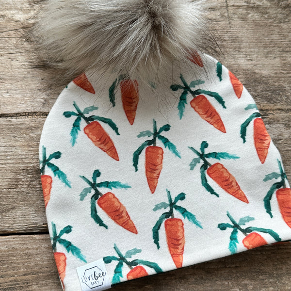 Carrots Bobble Hat