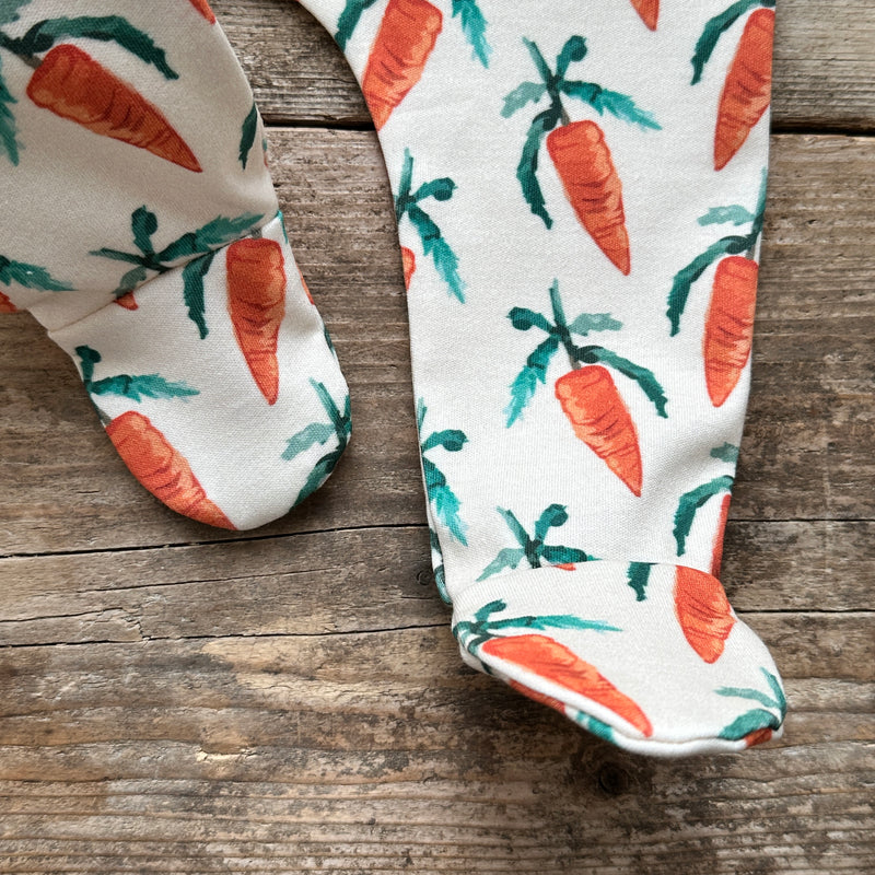 Carrots Footed Romper