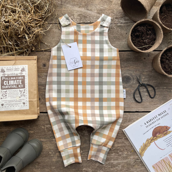 Country Check Long Romper | Ready To Post