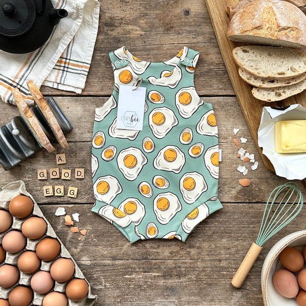 A Good Egg Bloomer Romper