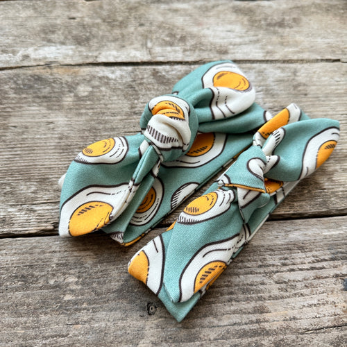 A Good Egg Knot Bow Headband