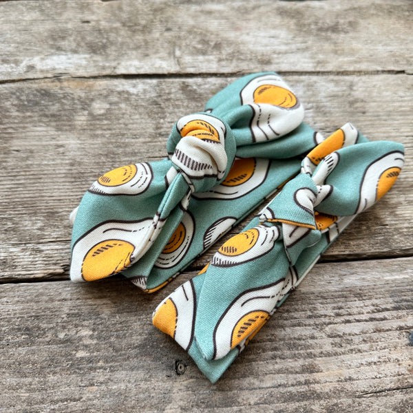 A Good Egg Knot Bow Headband