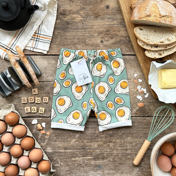 A Good Egg Slim Rolled Shorts