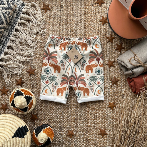 Elephant Slim Rolled Shorts