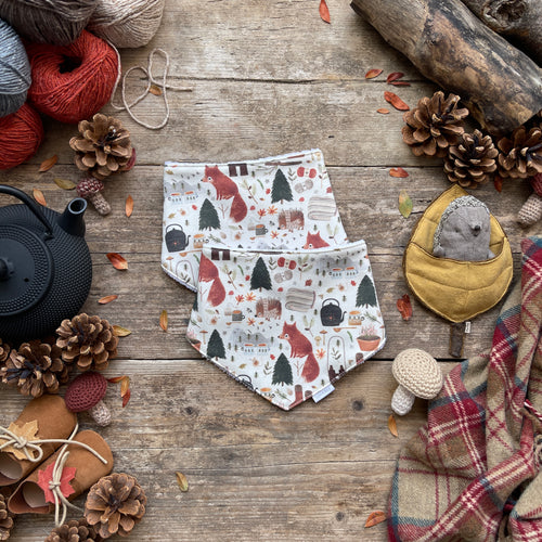 Forest Friends Dribble Bib